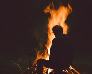 焚火と幸せの関係