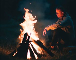 焚火と幸せの関係
