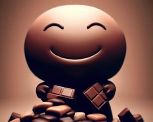 チョコレートと幸せの関係
